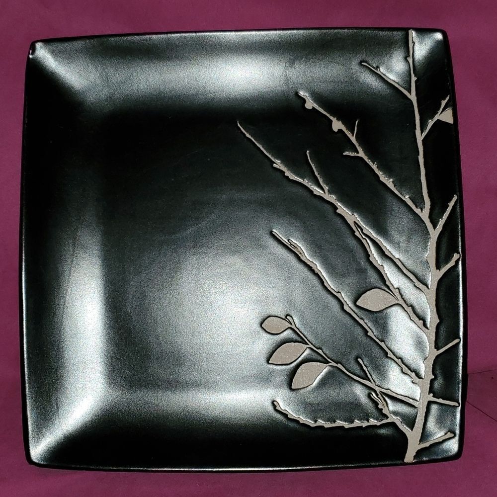 Soho Loft Fall Branch Design Plate 11"